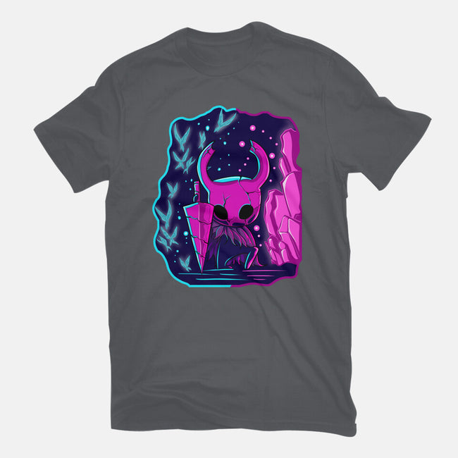 The Hollow Neon Knight-Mens-Heavyweight-Tee-nickzzarto