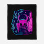 The Hollow Neon Knight-None-Fleece-Blanket-nickzzarto