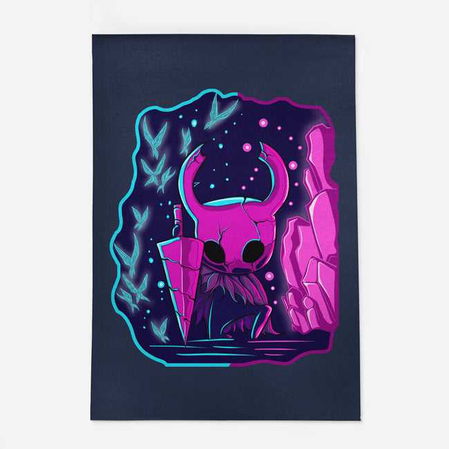 The Hollow Neon Knight-None-Outdoor-Rug-nickzzarto