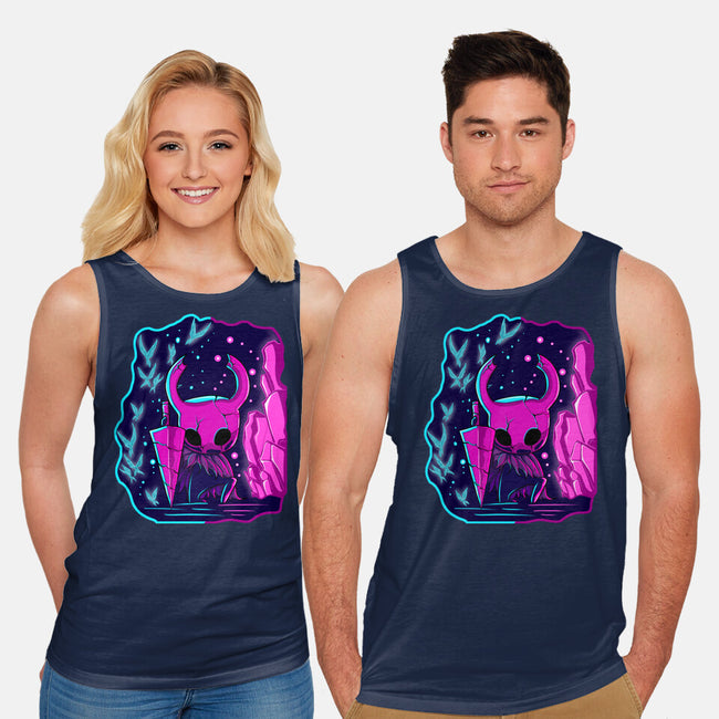 The Hollow Neon Knight-Unisex-Basic-Tank-nickzzarto