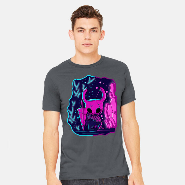 The Hollow Neon Knight-Mens-Heavyweight-Tee-nickzzarto