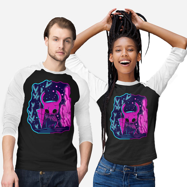 The Hollow Neon Knight-Unisex-Baseball-Tee-nickzzarto