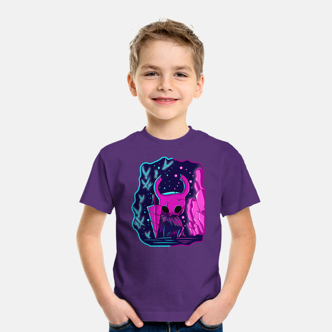 The Hollow Neon Knight-Youth-Basic-Tee-nickzzarto