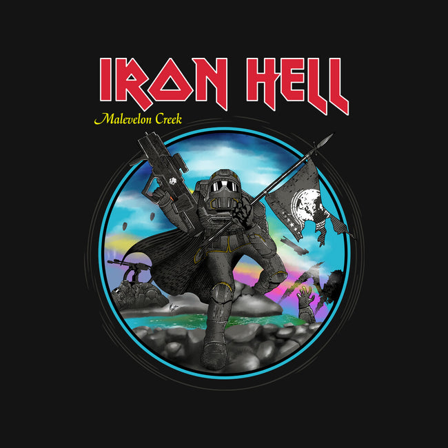 Iron Hell-Unisex-Kitchen-Apron-rocketman_art