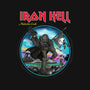 Iron Hell-Womens-Basic-Tee-rocketman_art