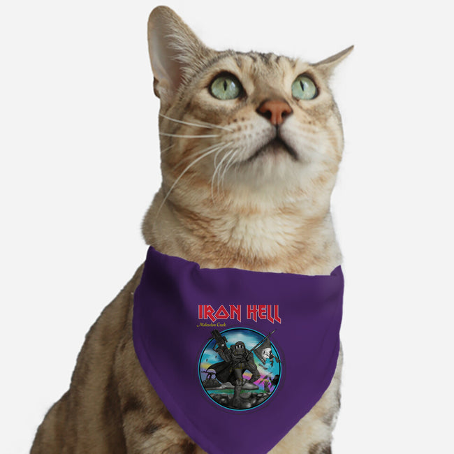 Iron Hell-Cat-Adjustable-Pet Collar-rocketman_art