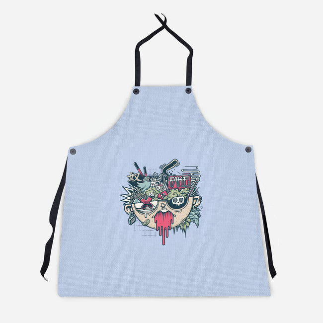 Social Media Anxiety-Unisex-Kitchen-Apron-StudioM6