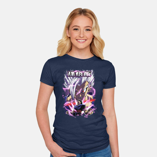 The Warrior Beast-Womens-Fitted-Tee-Diego Oliver