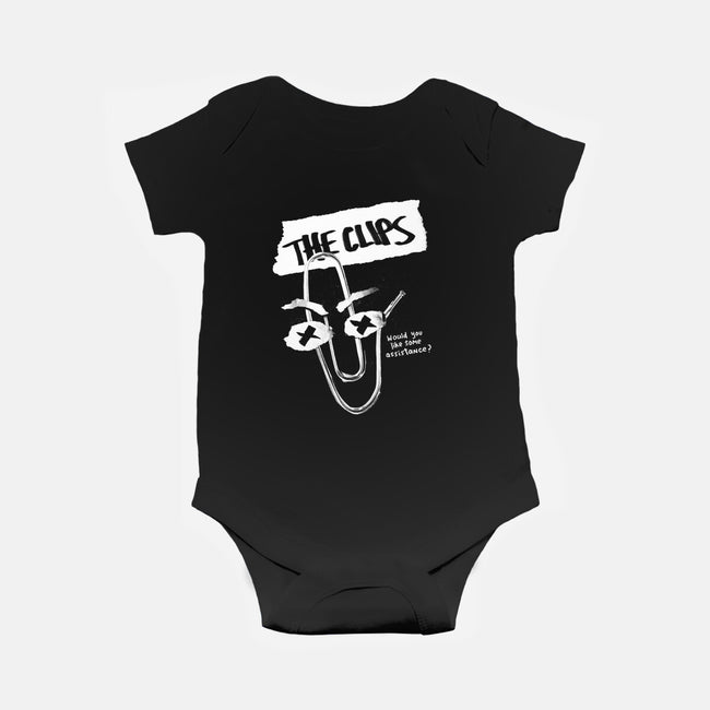 The Clips-Baby-Basic-Onesie-Aarons Art Room