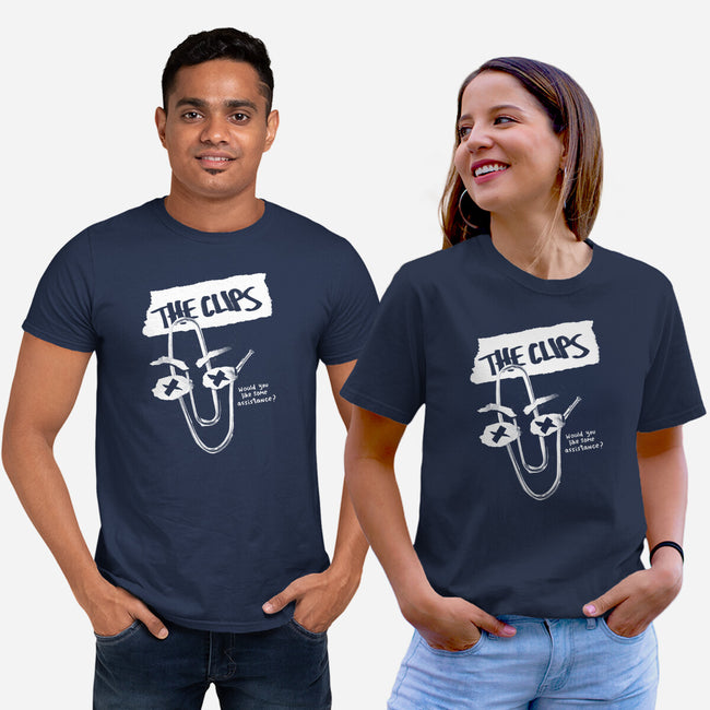 The Clips-Unisex-Basic-Tee-Aarons Art Room