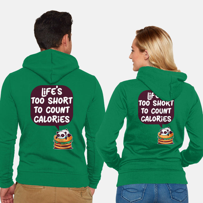 Life's Too Short-Unisex-Zip-Up-Sweatshirt-Jelly89