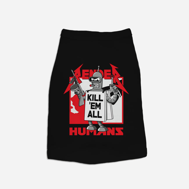 Kill Em All-Cat-Basic-Pet Tank-Xentee