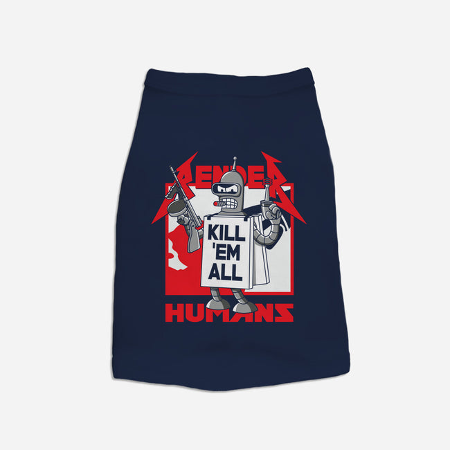 Kill Em All-Cat-Basic-Pet Tank-Xentee