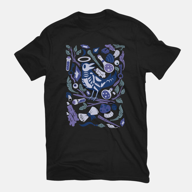 Dark Alchemist-Womens-Basic-Tee-FunkVampire