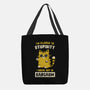 Allergic To Stupidity-None-Basic Tote-Bag-kg07