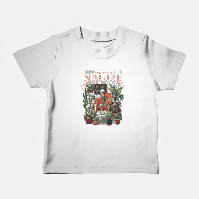 I Am One With Nature-Baby-Basic-Tee-tobefonseca