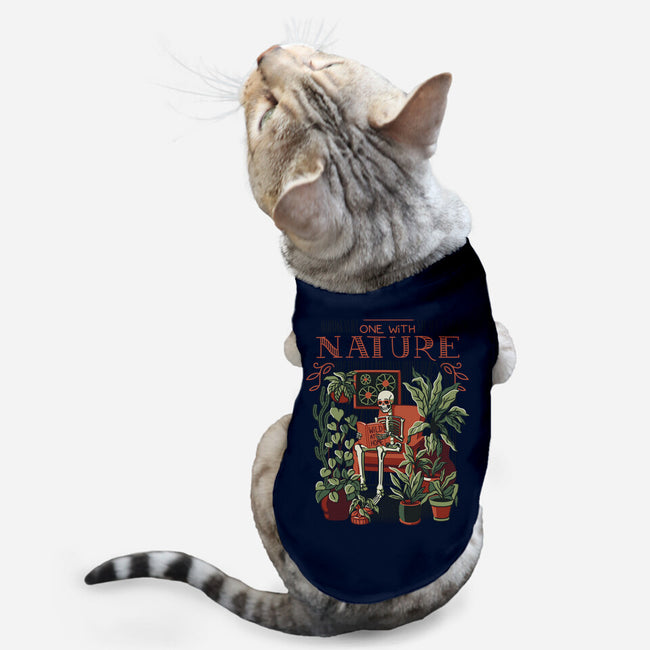 I Am One With Nature-Cat-Basic-Pet Tank-tobefonseca