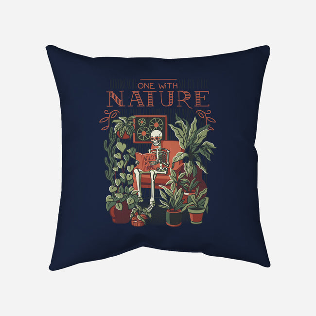 I Am One With Nature-None-Removable Cover-Throw Pillow-tobefonseca