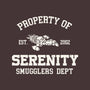 Property Of Serenity-None-Fleece-Blanket-Melonseta