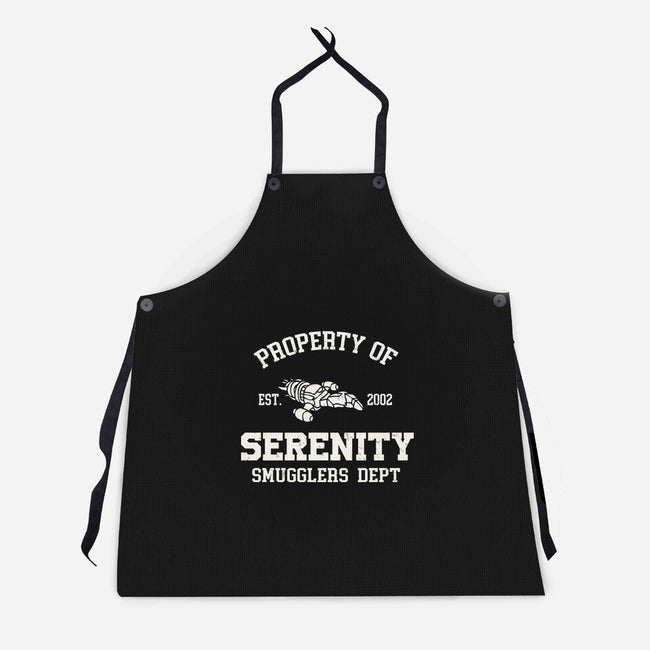 Property Of Serenity-Unisex-Kitchen-Apron-Melonseta