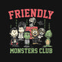 Friendly Monsters Club-None-Stretched-Canvas-momma_gorilla