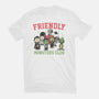 Friendly Monsters Club-Womens-Fitted-Tee-momma_gorilla