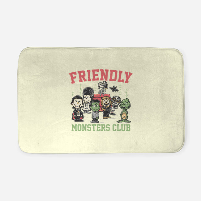 Friendly Monsters Club-None-Memory Foam-Bath Mat-momma_gorilla