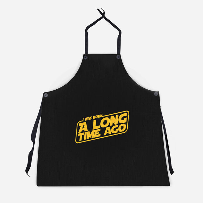 Born A Long Time Ago-Unisex-Kitchen-Apron-retrodivision