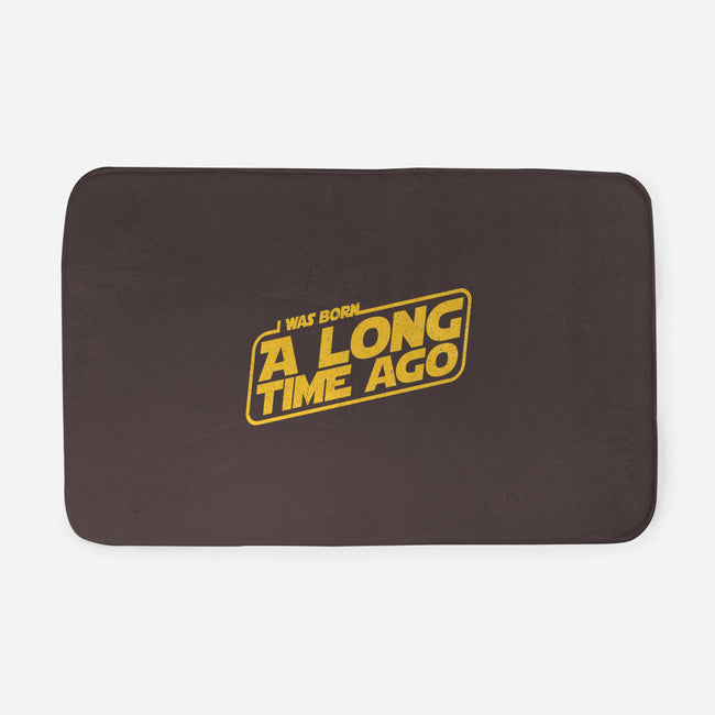 Born A Long Time Ago-None-Memory Foam-Bath Mat-retrodivision