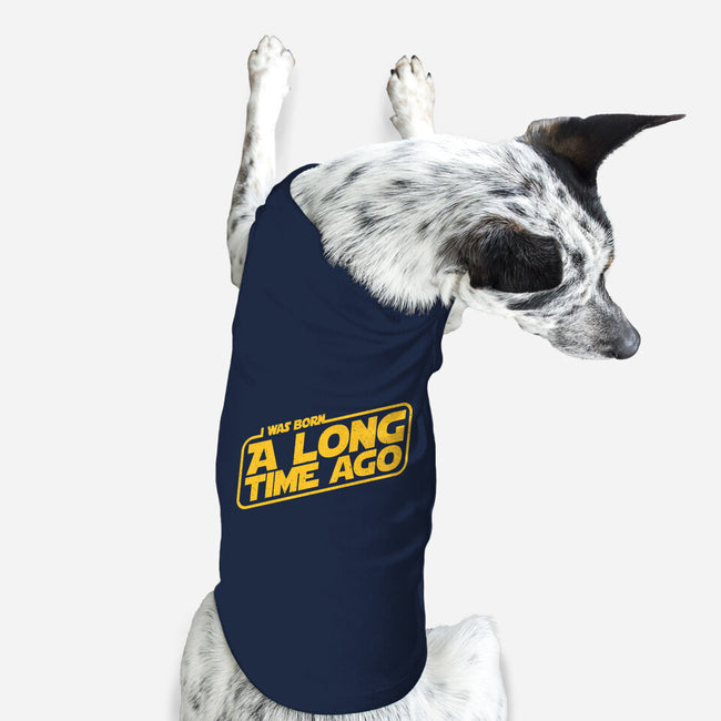 Born A Long Time Ago-Dog-Basic-Pet Tank-retrodivision