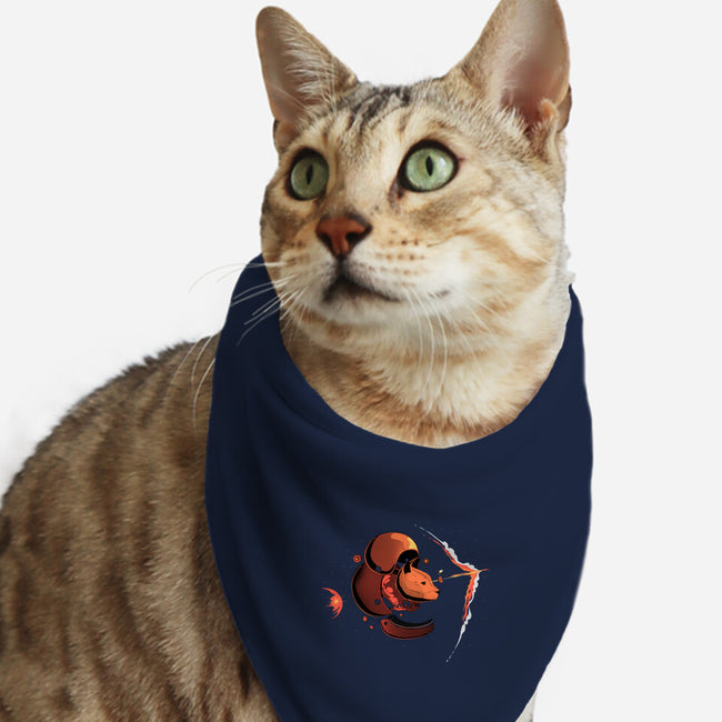 One Life Is Not Enough-Cat-Bandana-Pet Collar-sachpica