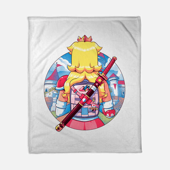 Spring Princess-None-Fleece-Blanket-Bruno Mota