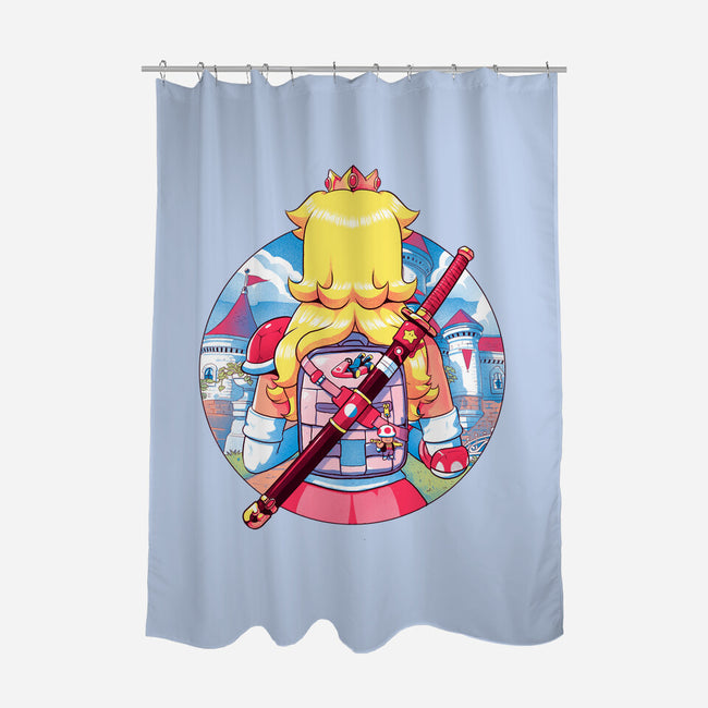 Spring Princess-None-Polyester-Shower Curtain-Bruno Mota