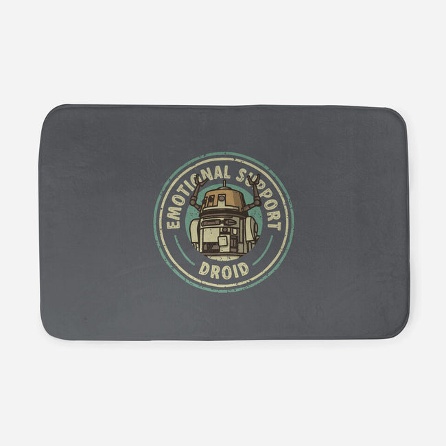 Emotional Support Droid-None-Memory Foam-Bath Mat-retrodivision