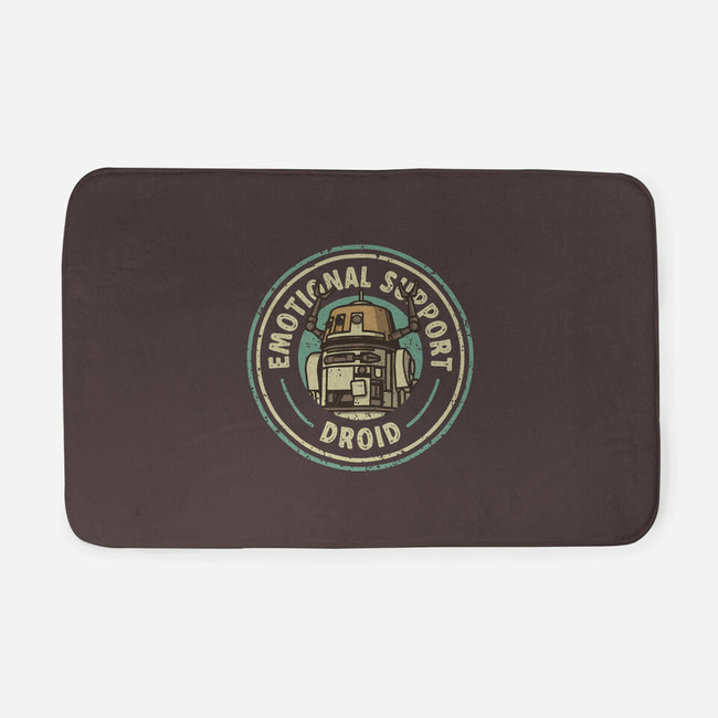 Emotional Support Droid-None-Memory Foam-Bath Mat-retrodivision