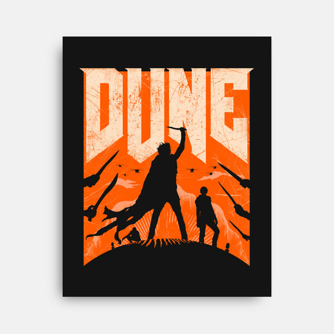 Dune Slayer-None-Stretched-Canvas-rocketman_art