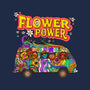 Flower Power Bus-Unisex-Kitchen-Apron-drbutler