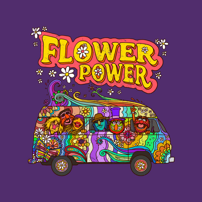 Flower Power Bus-None-Indoor-Rug-drbutler