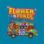 Flower Power Bus-Unisex-Basic-Tee-drbutler