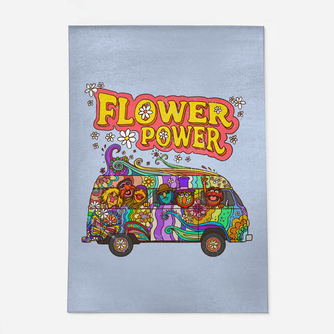 Flower Power Bus-None-Indoor-Rug-drbutler