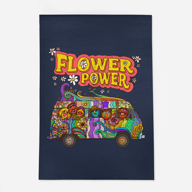 Flower Power Bus-None-Indoor-Rug-drbutler