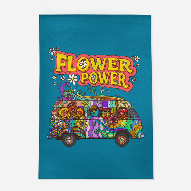 Flower Power Bus-None-Indoor-Rug-drbutler