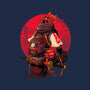 Red Kitsune Samurai-None-Glossy-Sticker-Bruno Mota