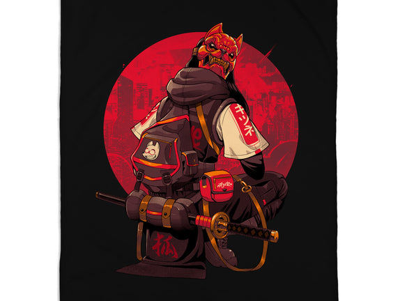 Red Kitsune Samurai