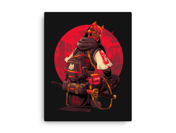 Red Kitsune Samurai