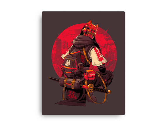 Red Kitsune Samurai