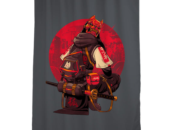 Red Kitsune Samurai