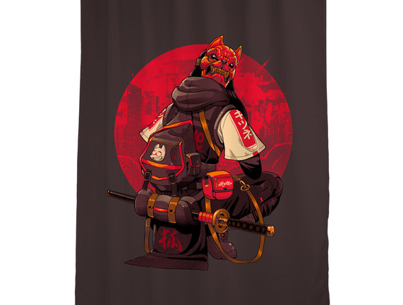 Red Kitsune Samurai