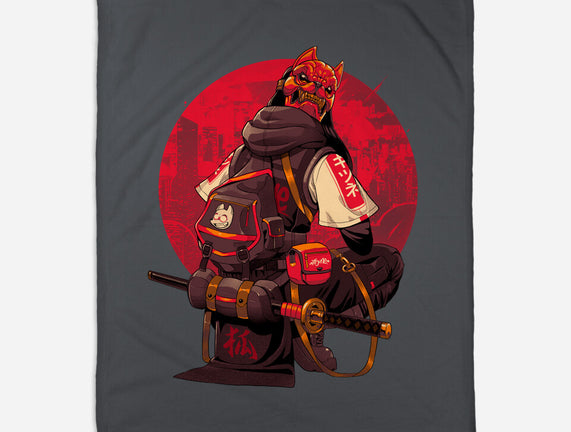 Red Kitsune Samurai