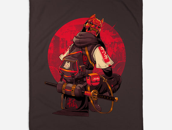 Red Kitsune Samurai